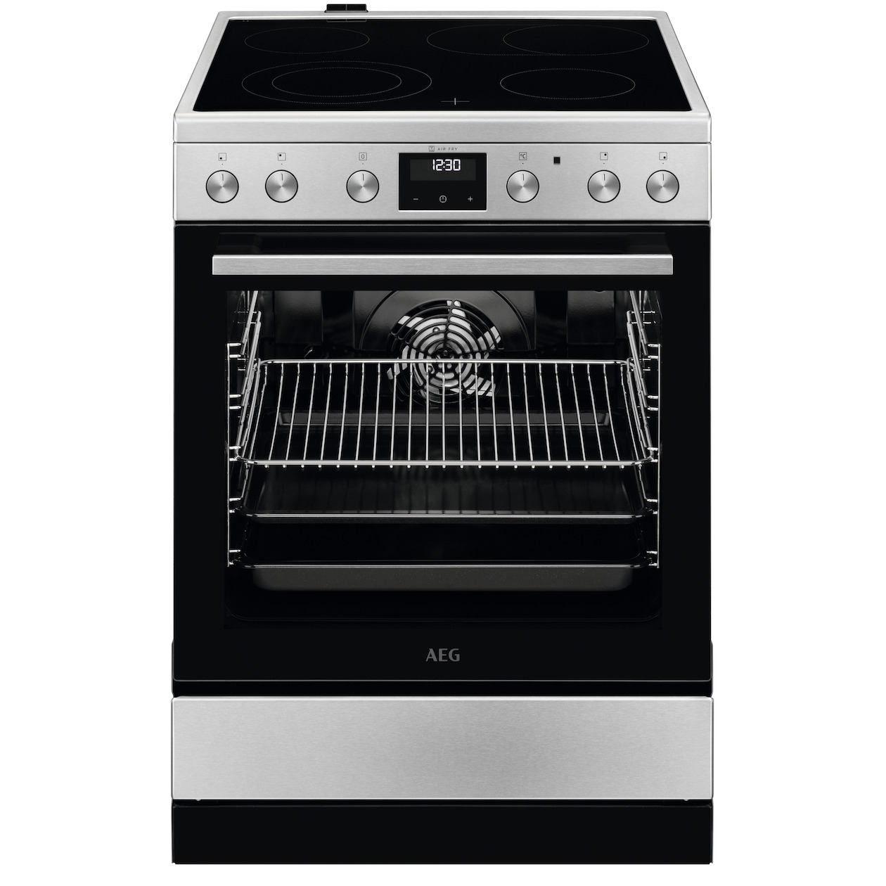 AEG CCB6443BBM Keramisch fornuis Grijs