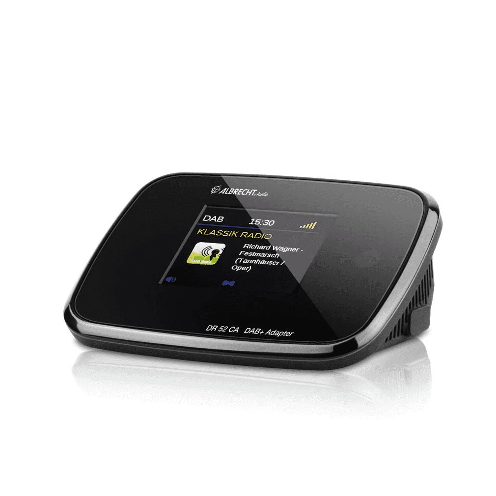 Albrecht DR 52 CA DAB radio Zwart afbeelding