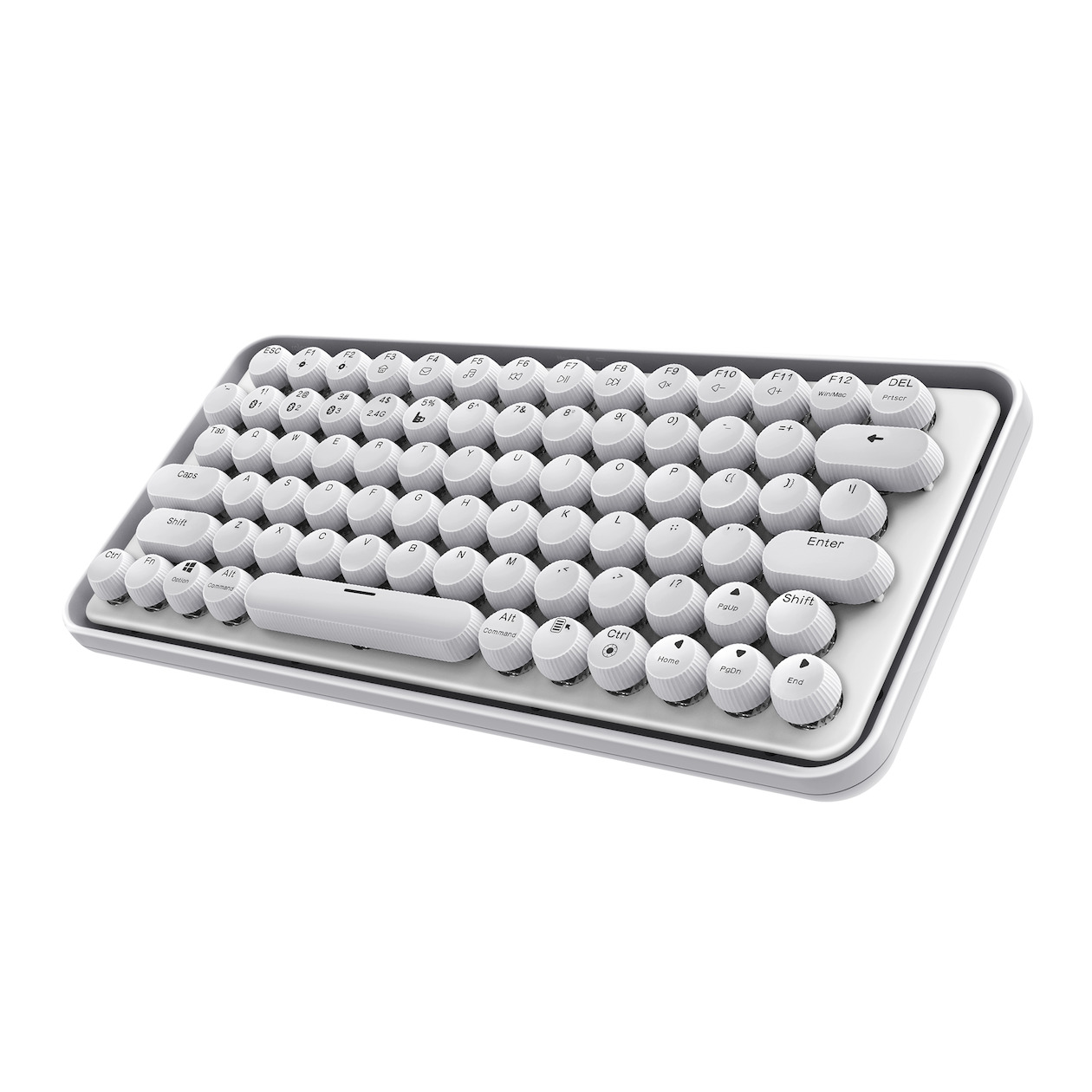 Rapoo Ralemo Pre 5, QWERTY US Toetsenbord Wit