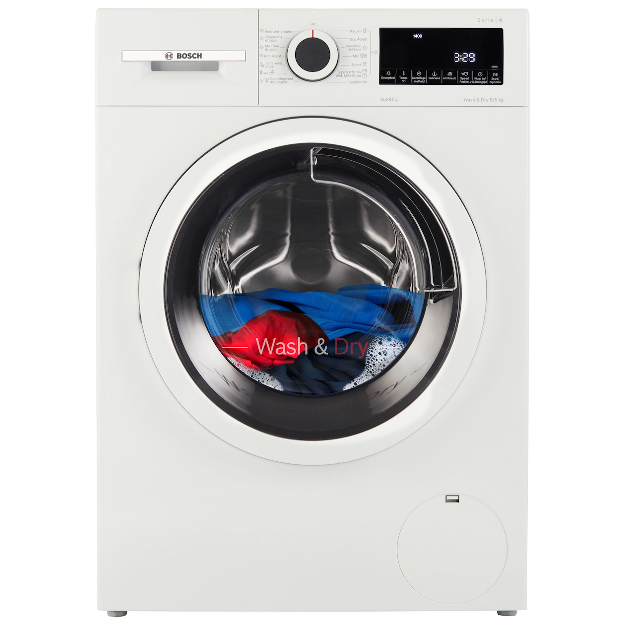 Bosch WNA13400NL Was-droogcombinatie Wit afbeelding