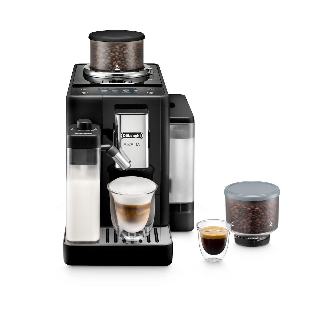 De'Longhi Rivelia EXAM440.55.B Volautomaat Zwart