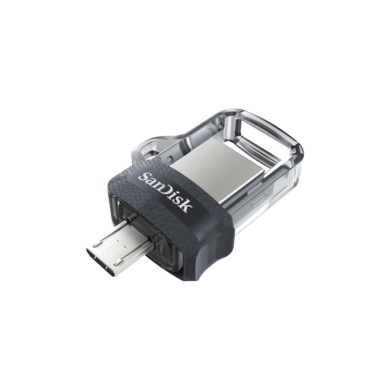 SanDisk Dual Drive Ultra 3.0 64GB USB -Micro USB 150MB lux USB-sticks Zwart