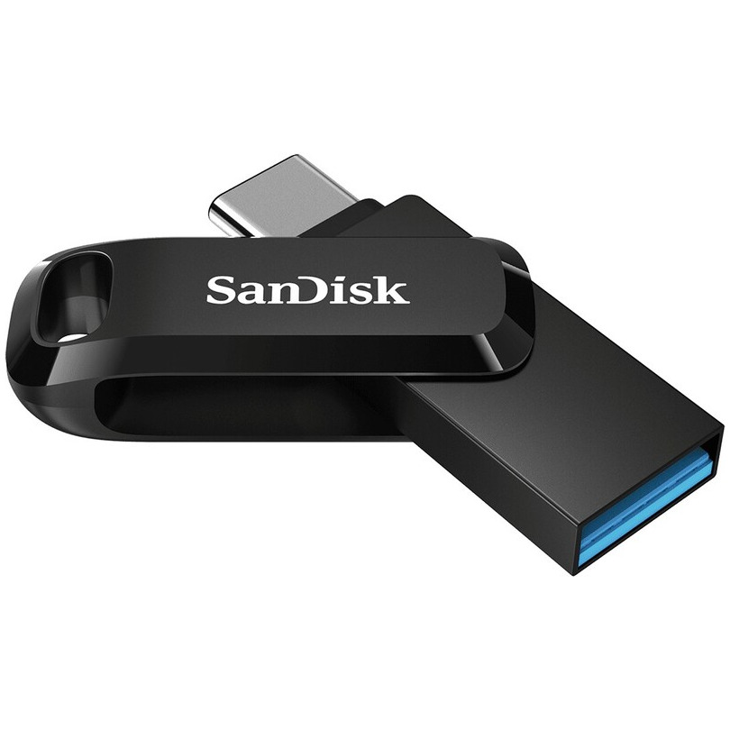 SanDisk Dual Drive Ultra 3.1 Go 256GB USB - USB C 150MB/s USB-sticks Zwart
