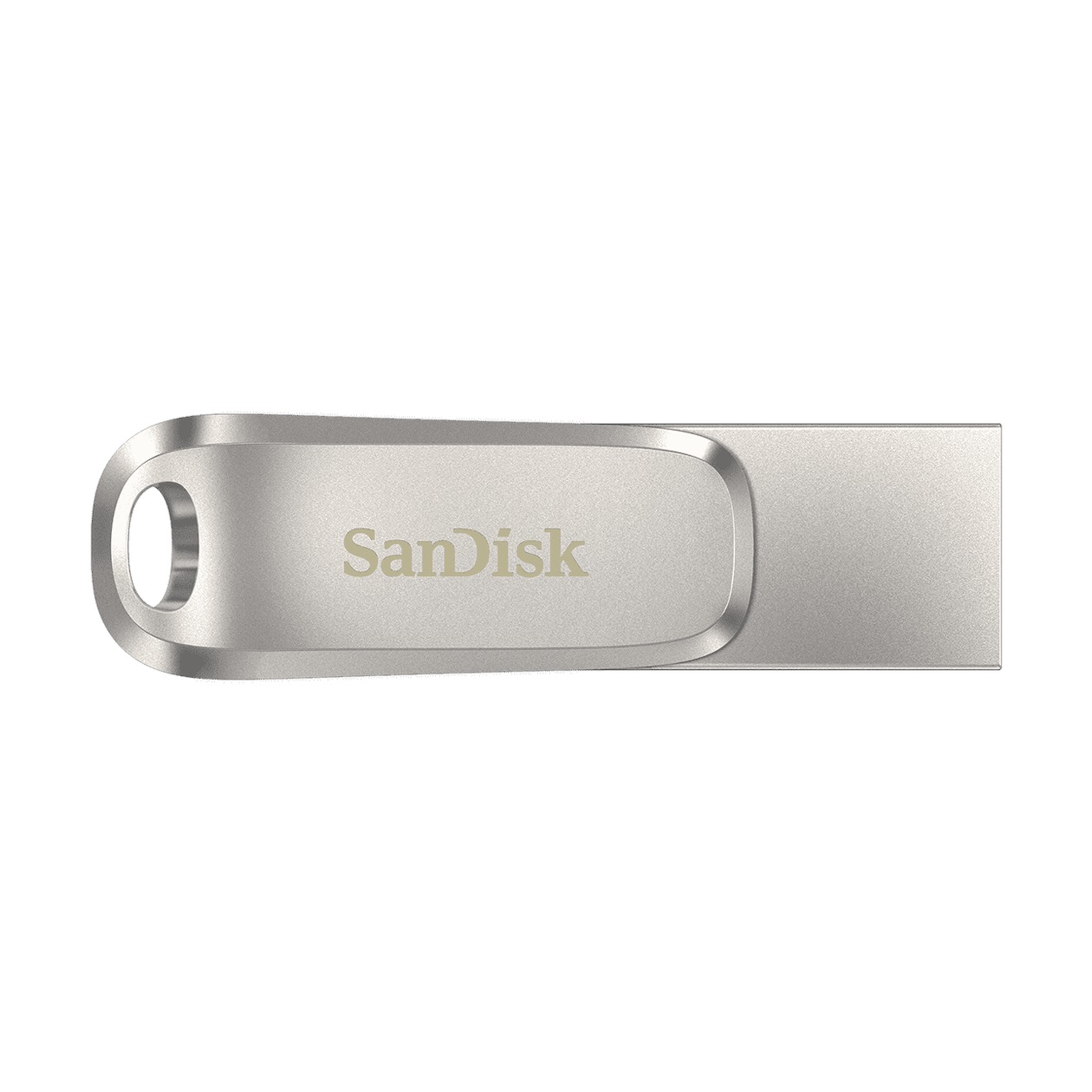 Sandisk Dual Drive Ultra 3.1 Luxe 128GB (USB-C) USB-sticks Grijs, foto 3