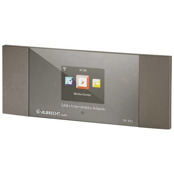 Albrecht DR 463 Hybride radio Grijs afbeelding