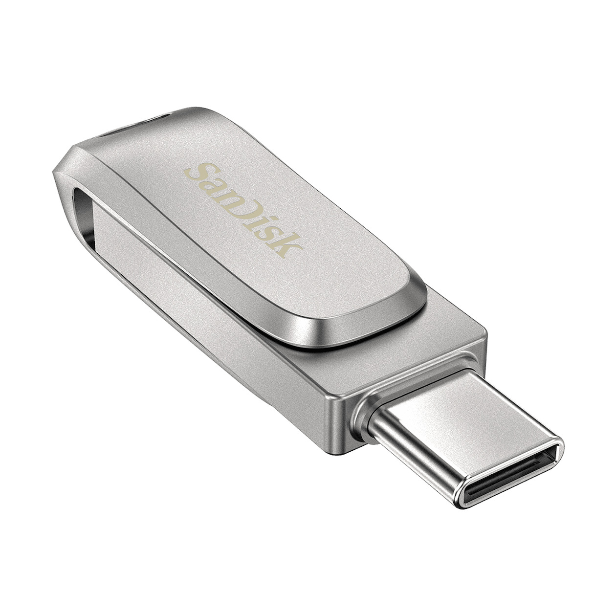 SanDisk Dual Drive Ultra 3.1 Luxe 512GB (USB-C) USB-sticks Grijs