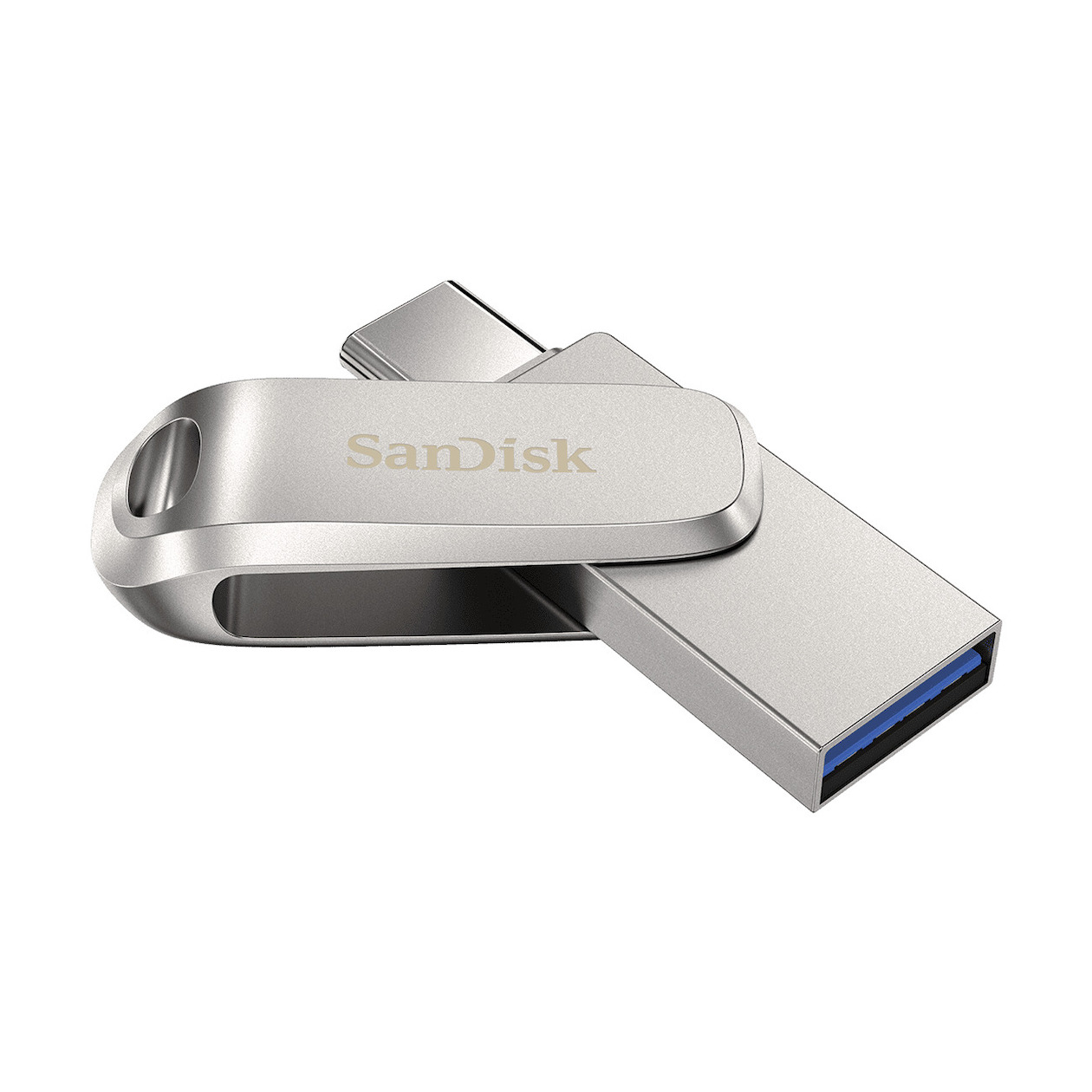 SanDisk Dual Drive Ultra 3.1 Luxe 512GB (USB-C) USB-sticks Grijs, foto 4