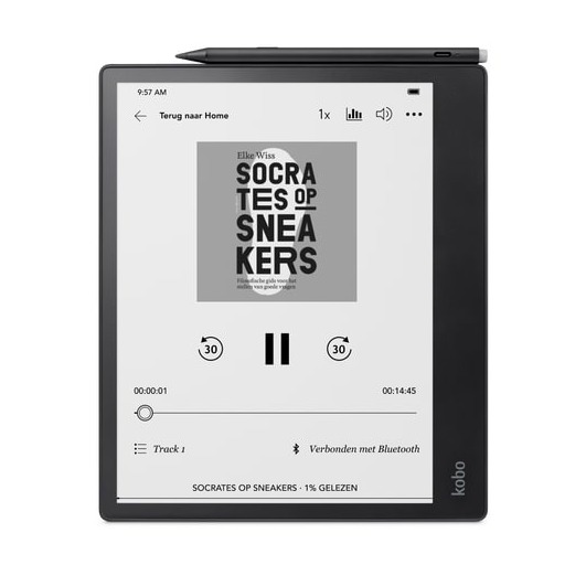 Kobo Elipsa 2E met Kobo stylus 2 E-reader Zwart afbeelding