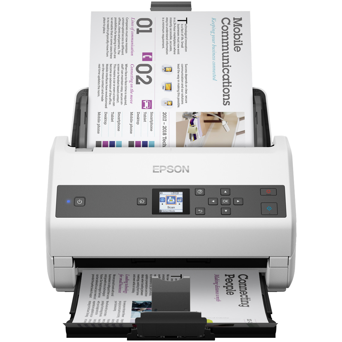 Epson WorkForce DS-970 Scanner Grijs afbeelding