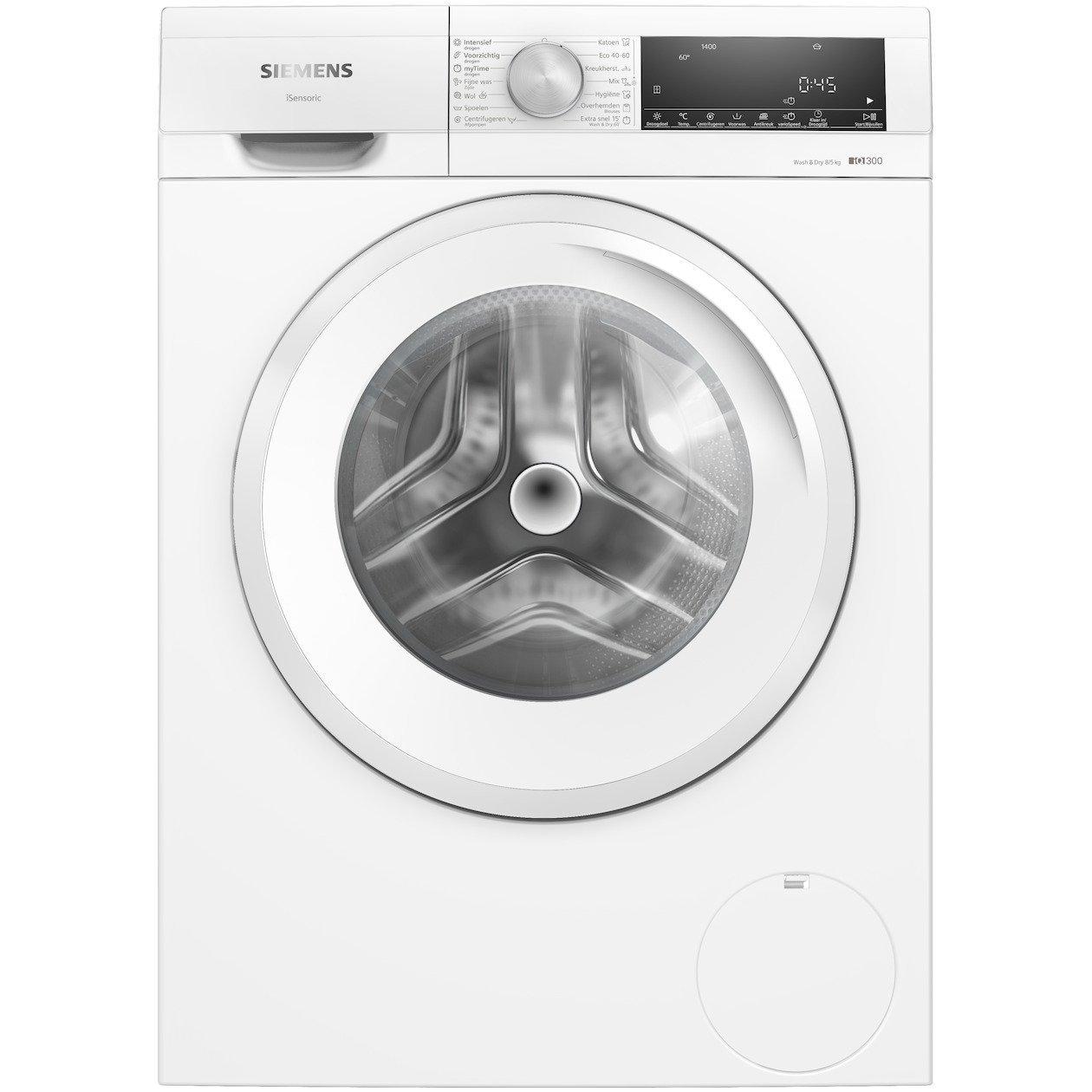 Siemens WN34A100NL Was-droogcombinatie Wit afbeelding