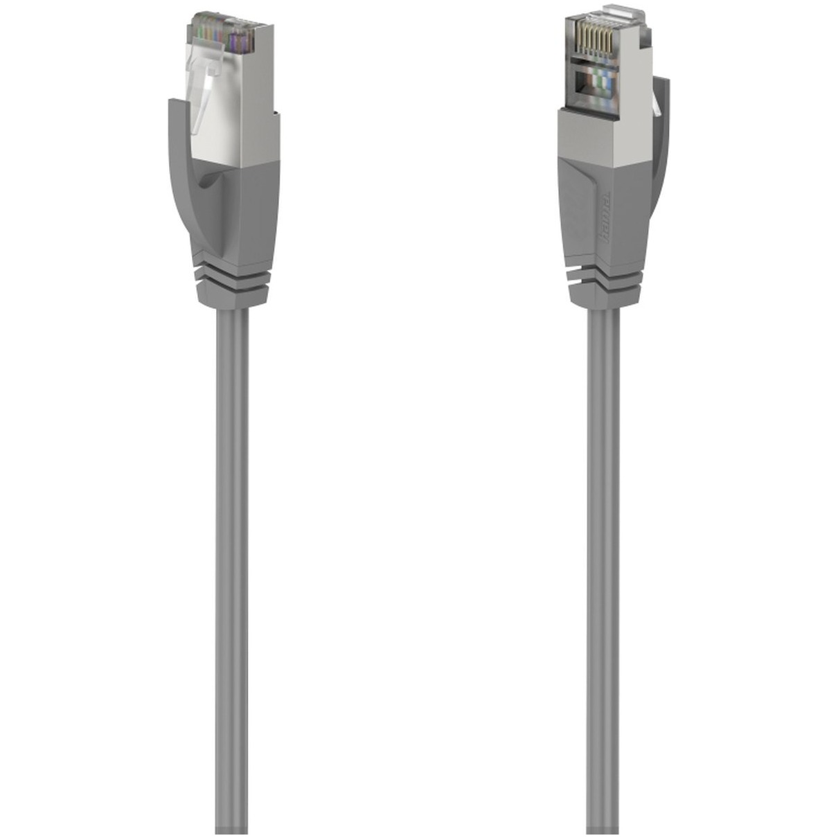 Hama Netwerkkabel, CAT-5e, 1 Gbit/s, F/UTP afgeschermd, 1,50 m UTP kabel Grijs afbeelding