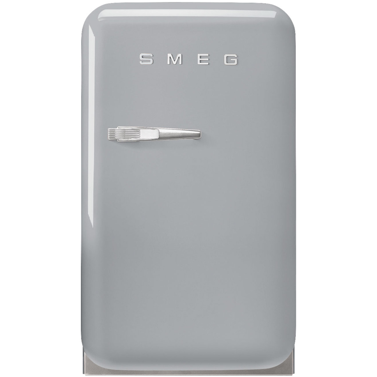 Smeg FAB5RSV6 Mini-koelkast Zilver afbeelding