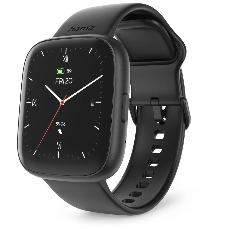 Hama Smartwatch 4000 Smartwatch Zwart