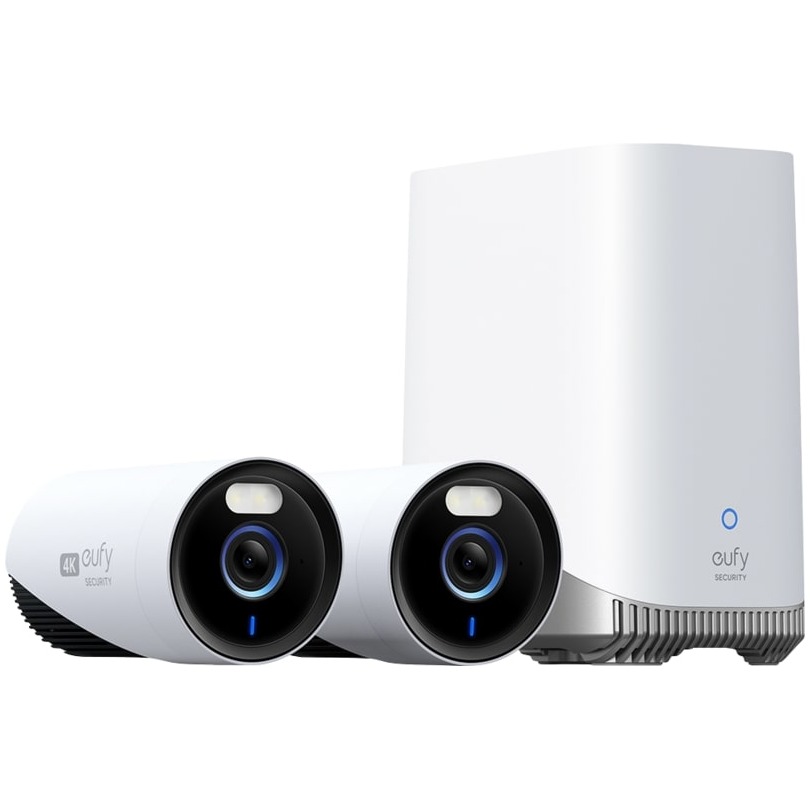 Eufy eufyCam E330 (Professsional) 2-Cam Kit IP-camera Zwart afbeelding