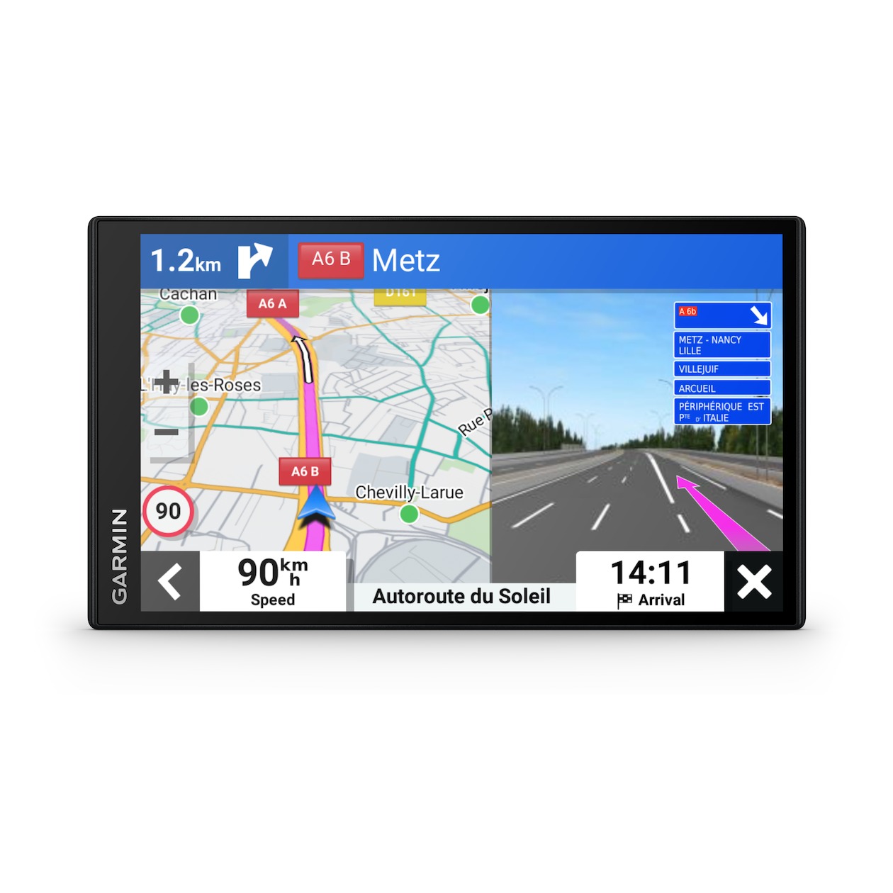 Garmin DriveSmart 76 MT-S Autonavigatie Zwart, foto 3