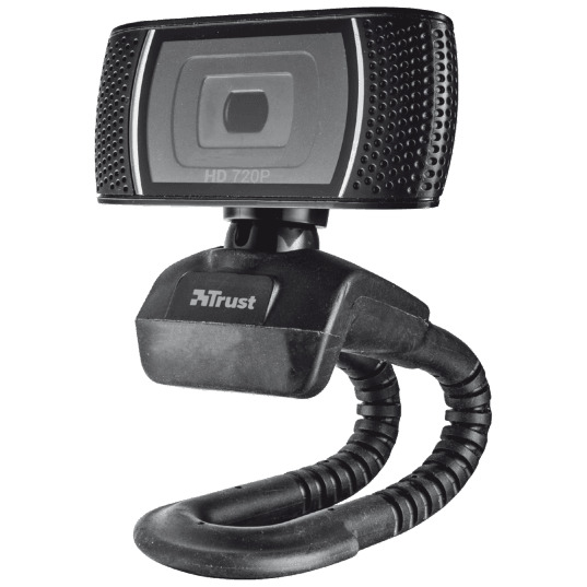 Trust Trino HD Video Webcam Webcam Zwart