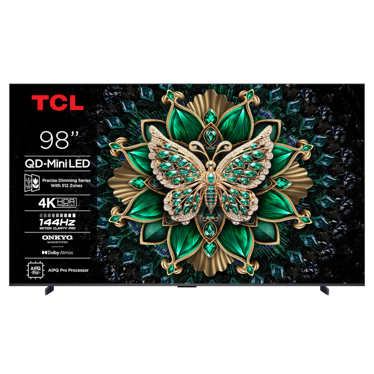 TCL MINI LED 98MQLED75K (2025) - 98 inch - MiniLED TV afbeelding