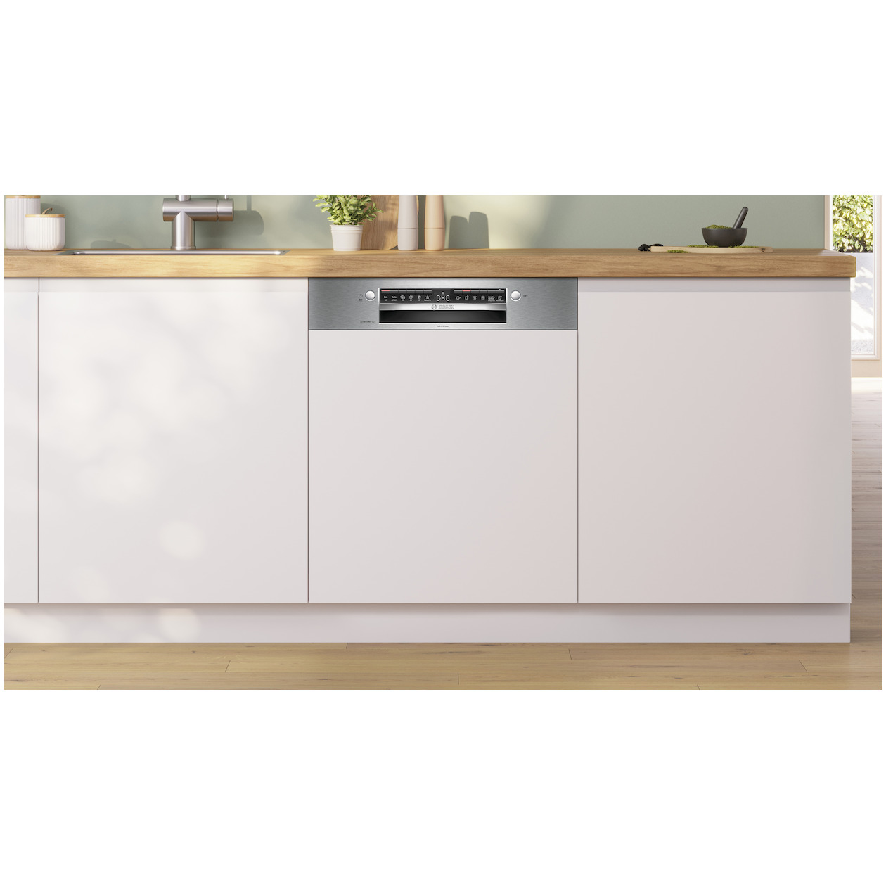 Bosch SMI4HAS07E Geïntegreerde vaatwasser geborsteld staal, foto 4