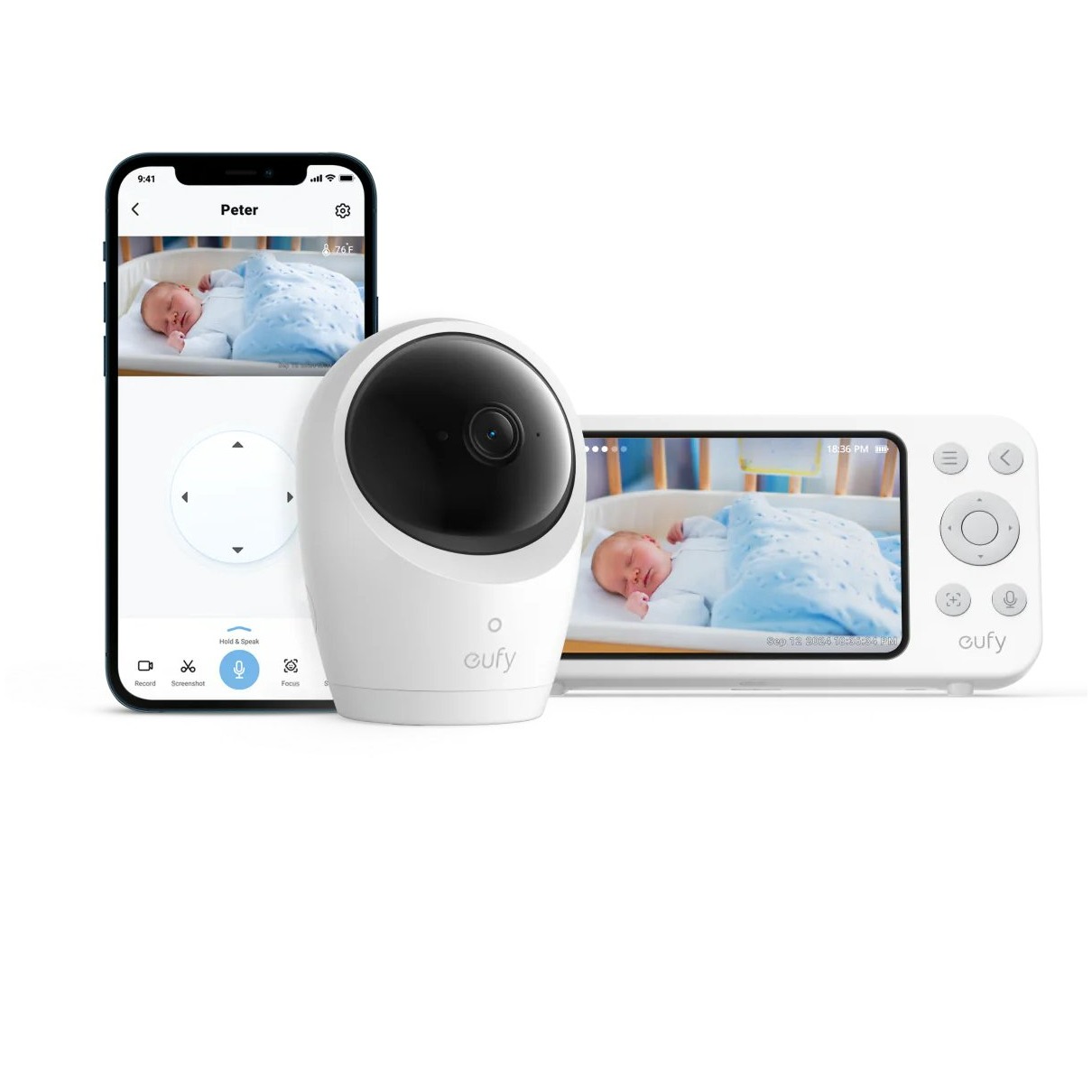 Eufy Baby Monitor E20 Babyfoon afbeelding