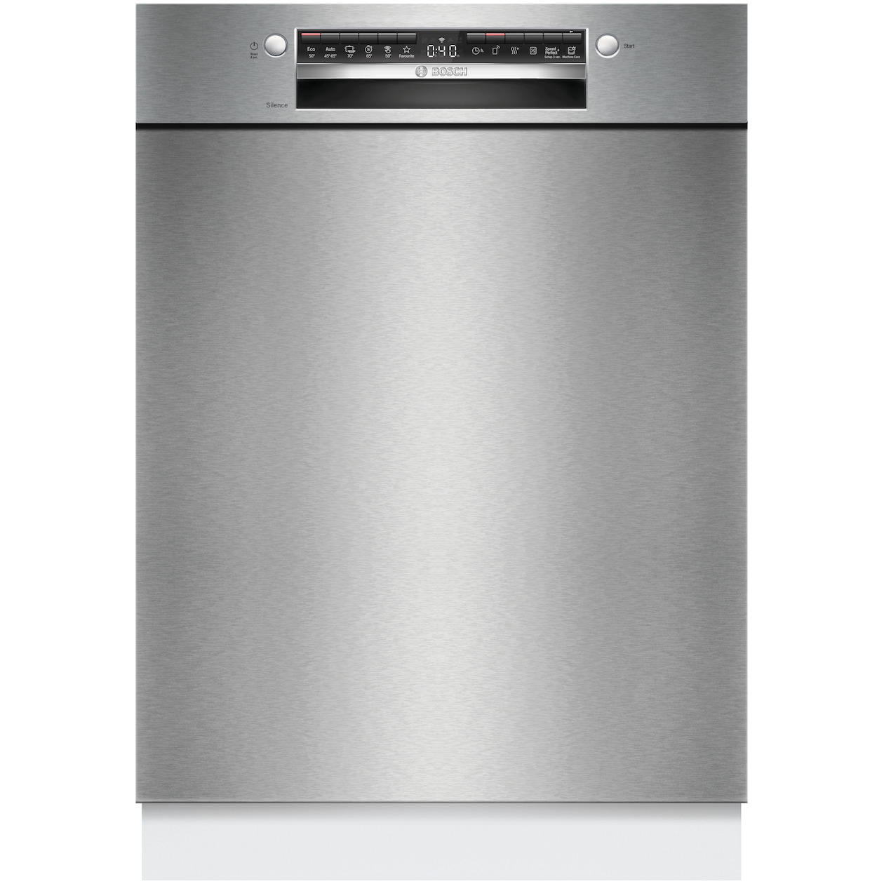 Bosch SMU4HTS14E Onderbouw vaatwasser Grijs afbeelding