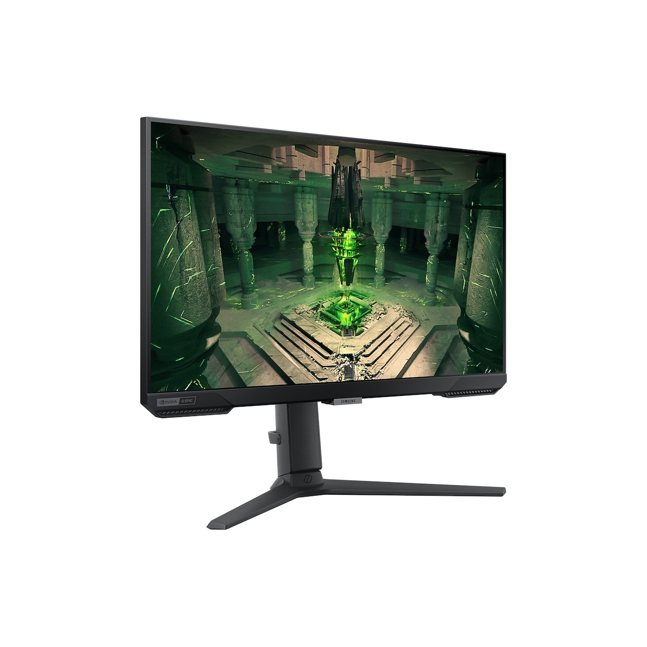 Samsung Odyssey G4 LS25BG400EUXEN Monitor Zwart afbeelding