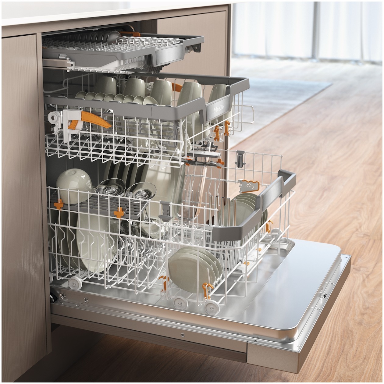 Miele G 7233 Sci clst Geïntegreerde vaatwasser, foto 2