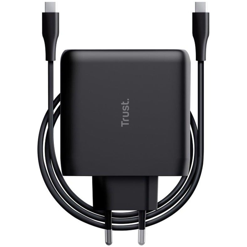 Trust Maxo 100W USB-C lader Voeding Zwart afbeelding