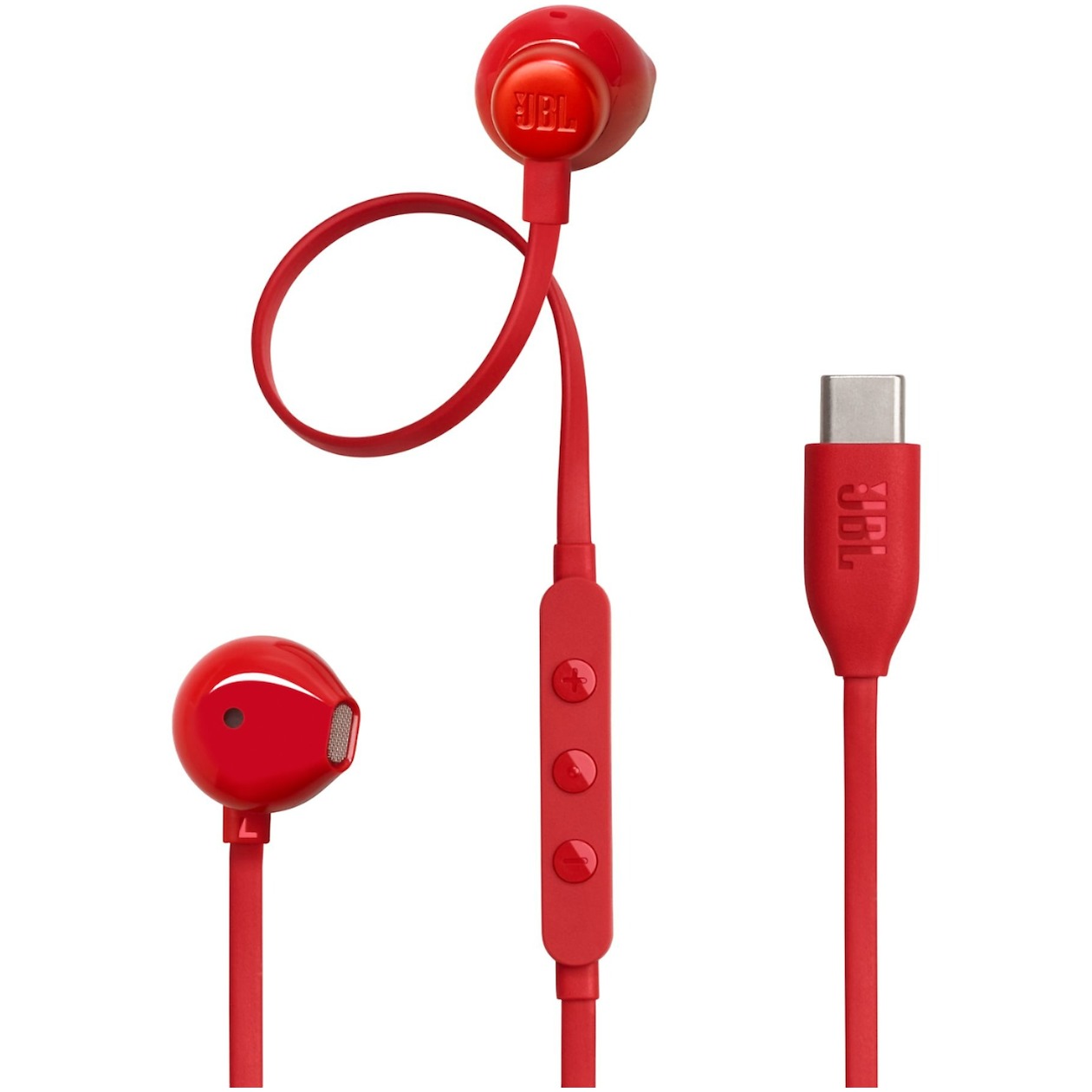 JBL Tune 305C Oordopjes Rood afbeelding