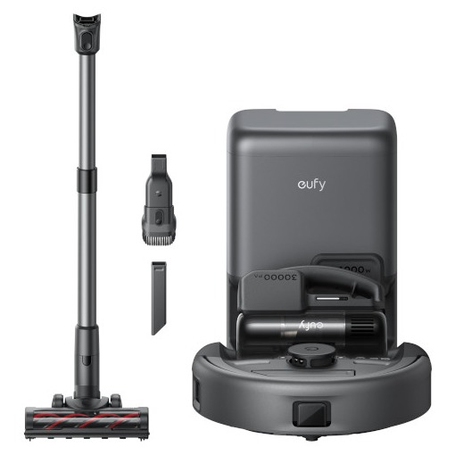 Eufy Robot Vacuum 3-in-1 E20 Robot stofzuiger Grijs afbeelding