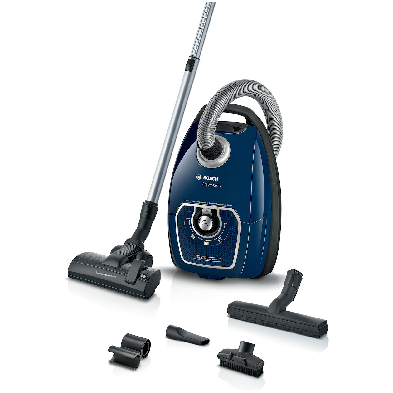 Bosch BGB7X420 Stofzuiger met zak Blauw