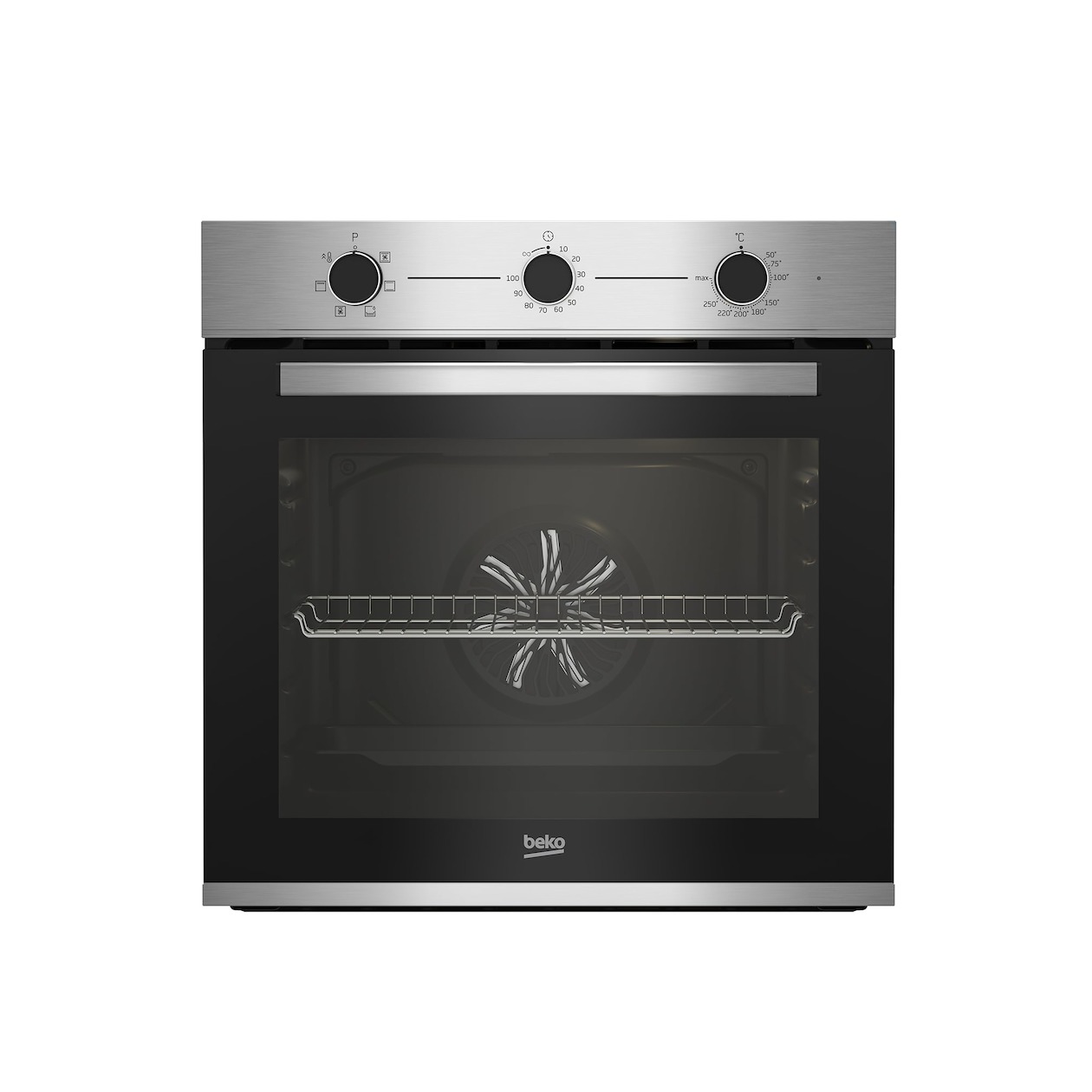 Beko BBIE12100XC AEROperfect Inbouw oven Grijs afbeelding