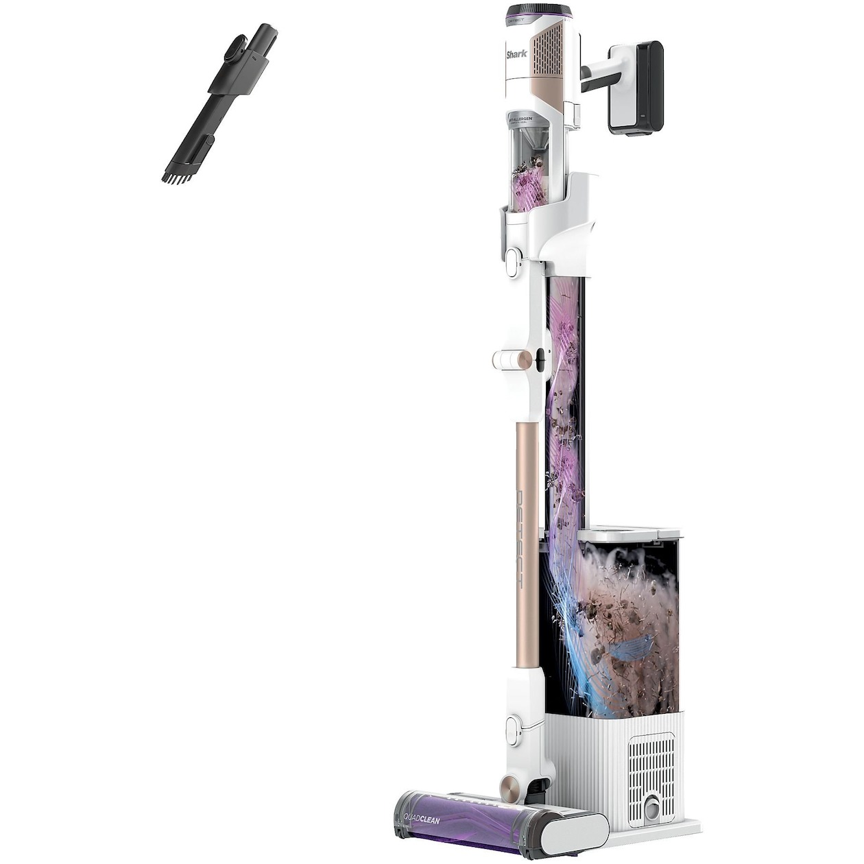 Shark IW3612EU Steelstofzuiger zonder zak Roze afbeelding