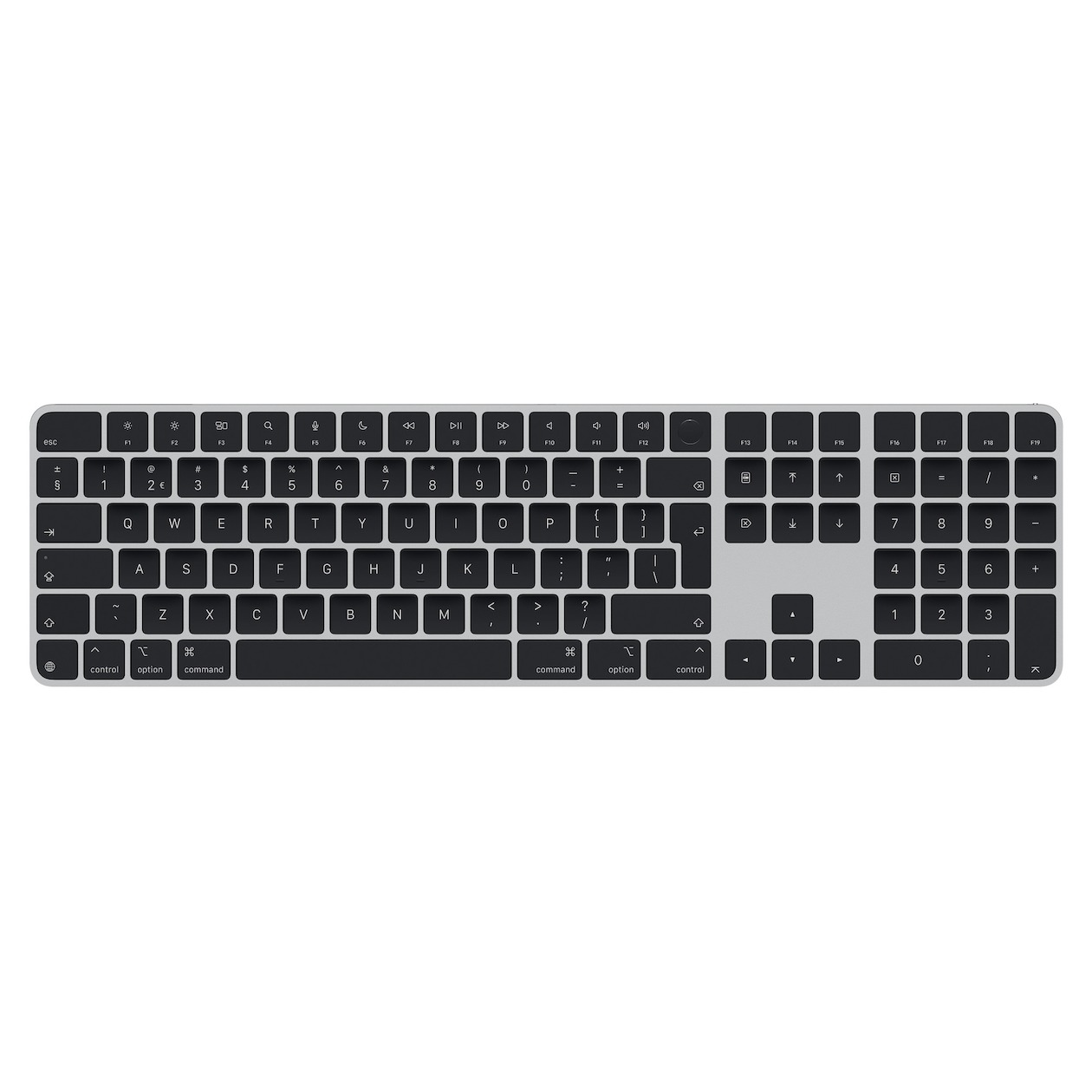 Apple Magic Keyboard met Touch ID en numeriek toetsenblok (2024) Toetsenbord Zwart afbeelding