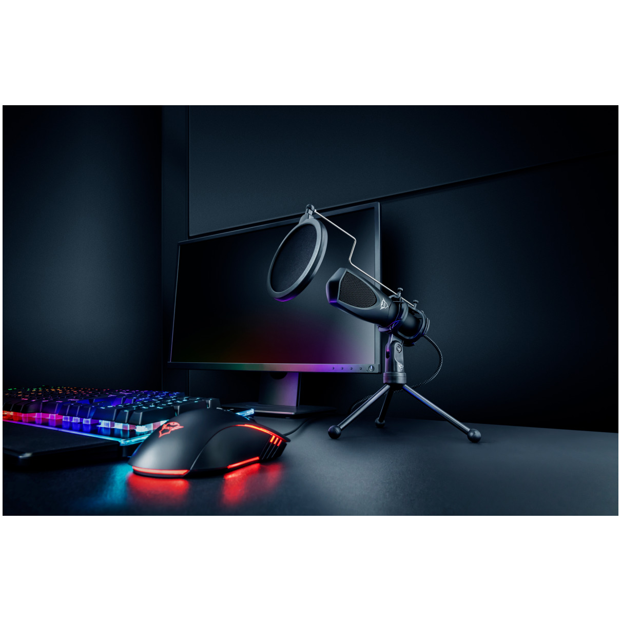 Trust GXT 232 Mantis Microfoon - Gaming & Streamen Microfoon Zwart, foto 3