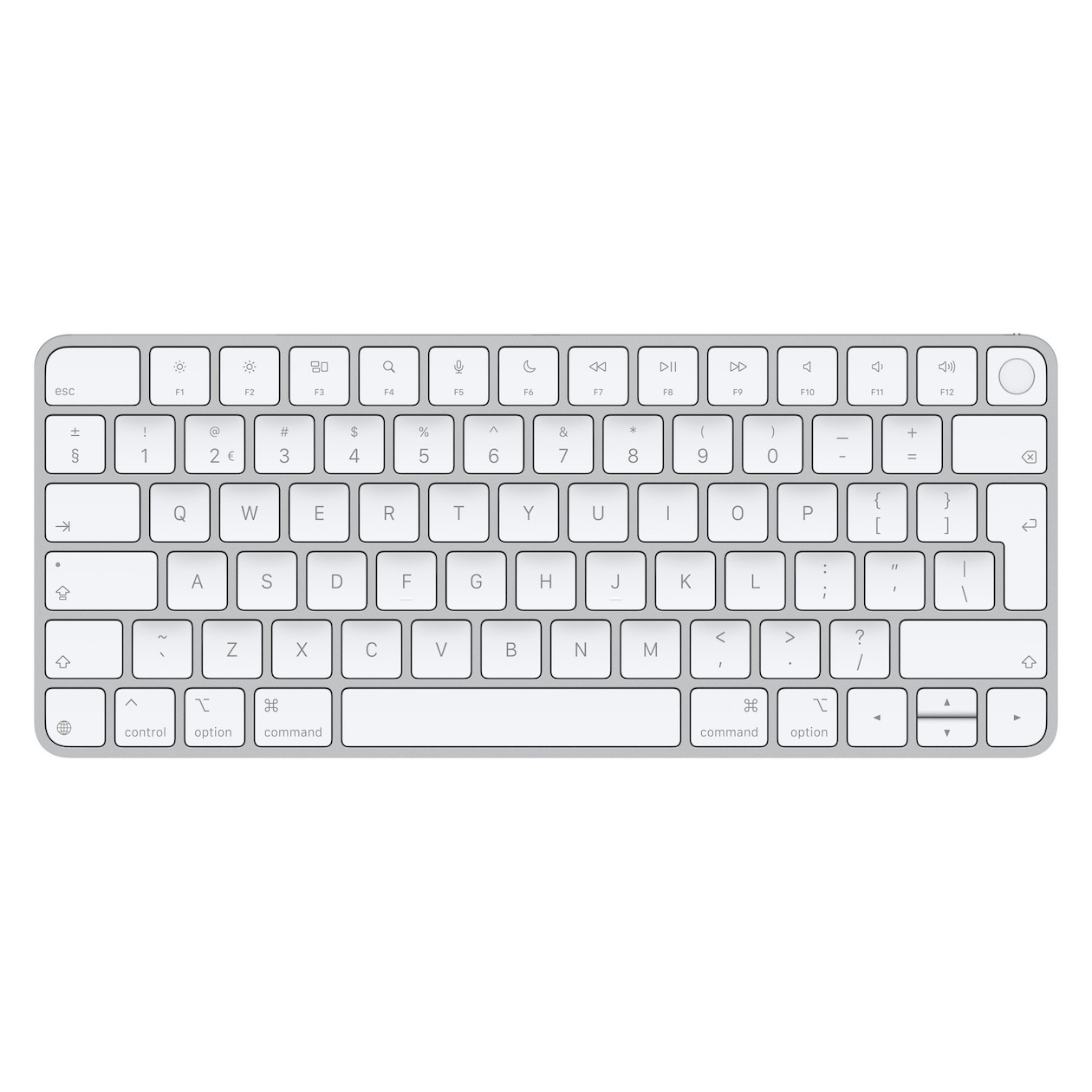 Apple Magic Keyboard met Touch ID voor Mac-modellen met Apple Silicon Toetsenbord Wit afbeelding