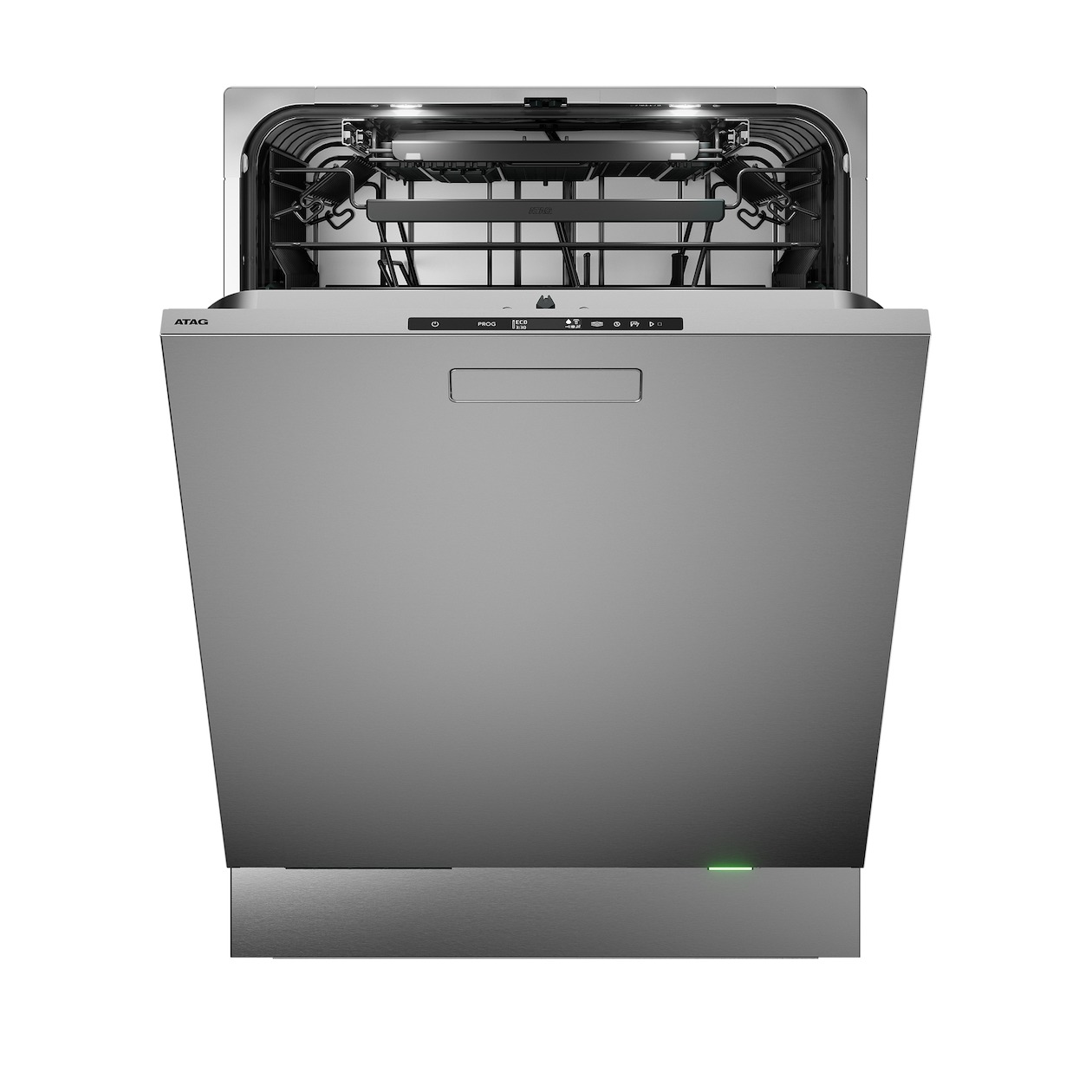 Atag DW7214OMB Onderbouw vaatwasser Grijs afbeelding