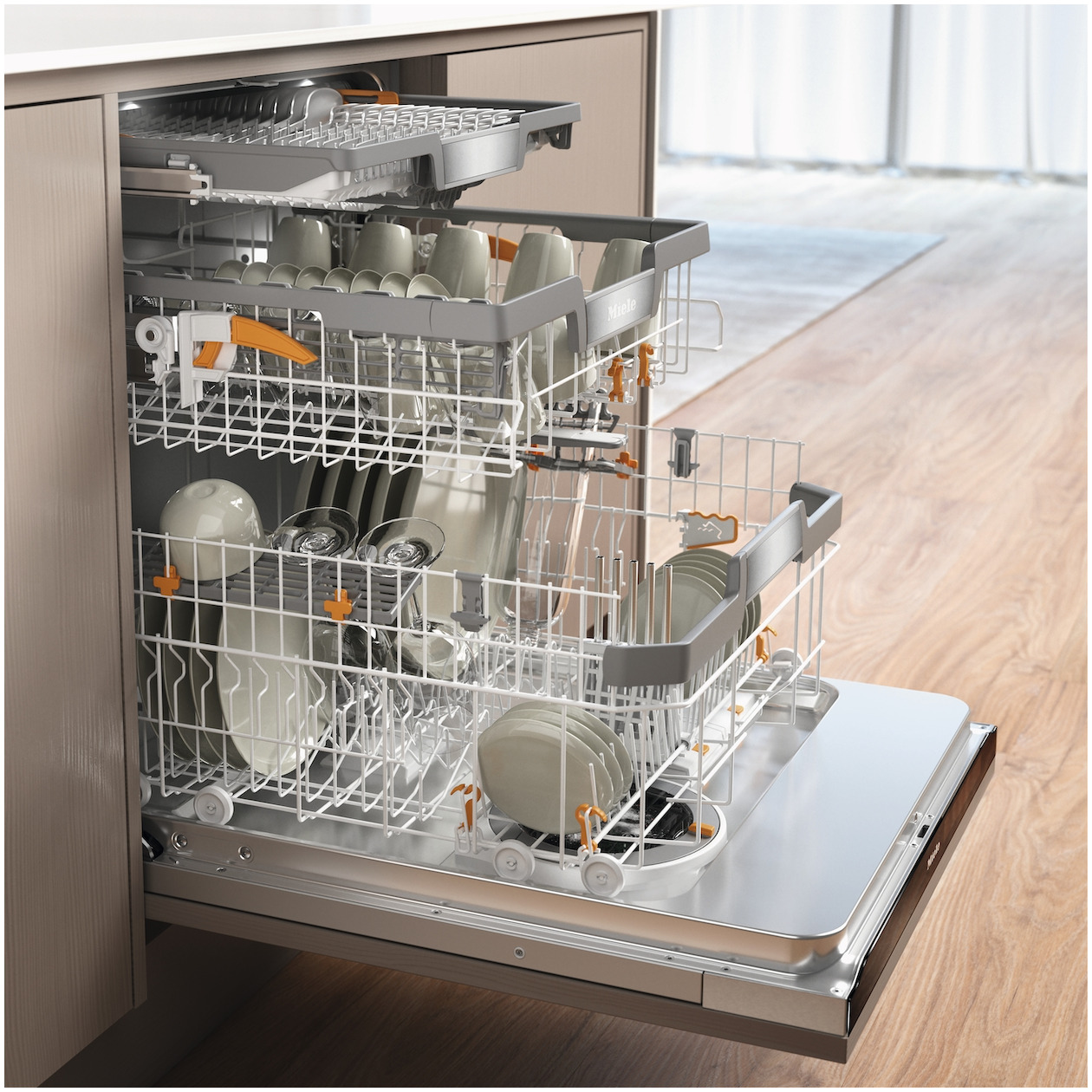 Miele G 7980 SCVi K2O Volledig geïntegreerde vaatwasser, foto 2