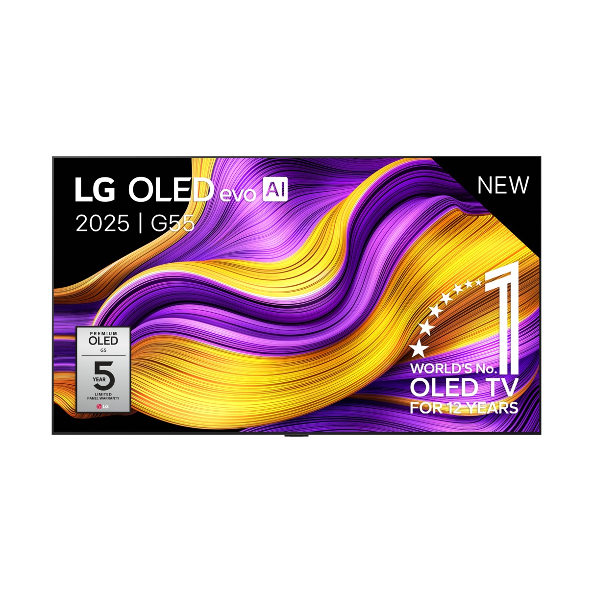 LG OLED83G55LW (2025) - 83 inch - OLED TV afbeelding