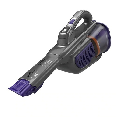 Black&Decker BHHV520BFP-QW Kruimelzuiger Paars afbeelding