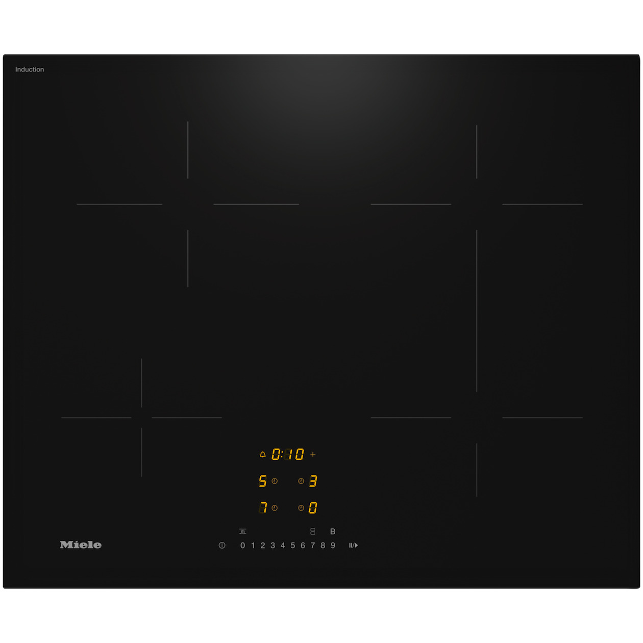 Miele KM 7363 FL Inductie kookplaat Zwart afbeelding