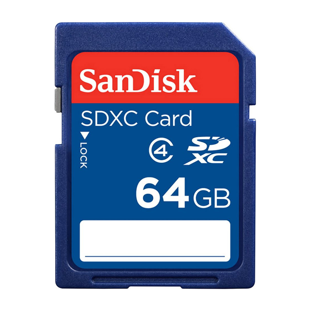 SanDisk SDXC 64.0GB SD-Kaart Blauw