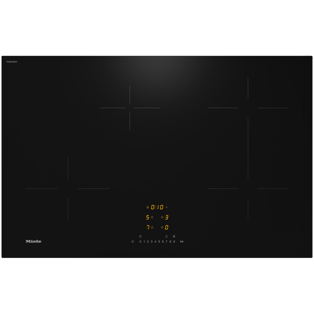 Miele KM 7373 FL Inductie kookplaat Zwart afbeelding