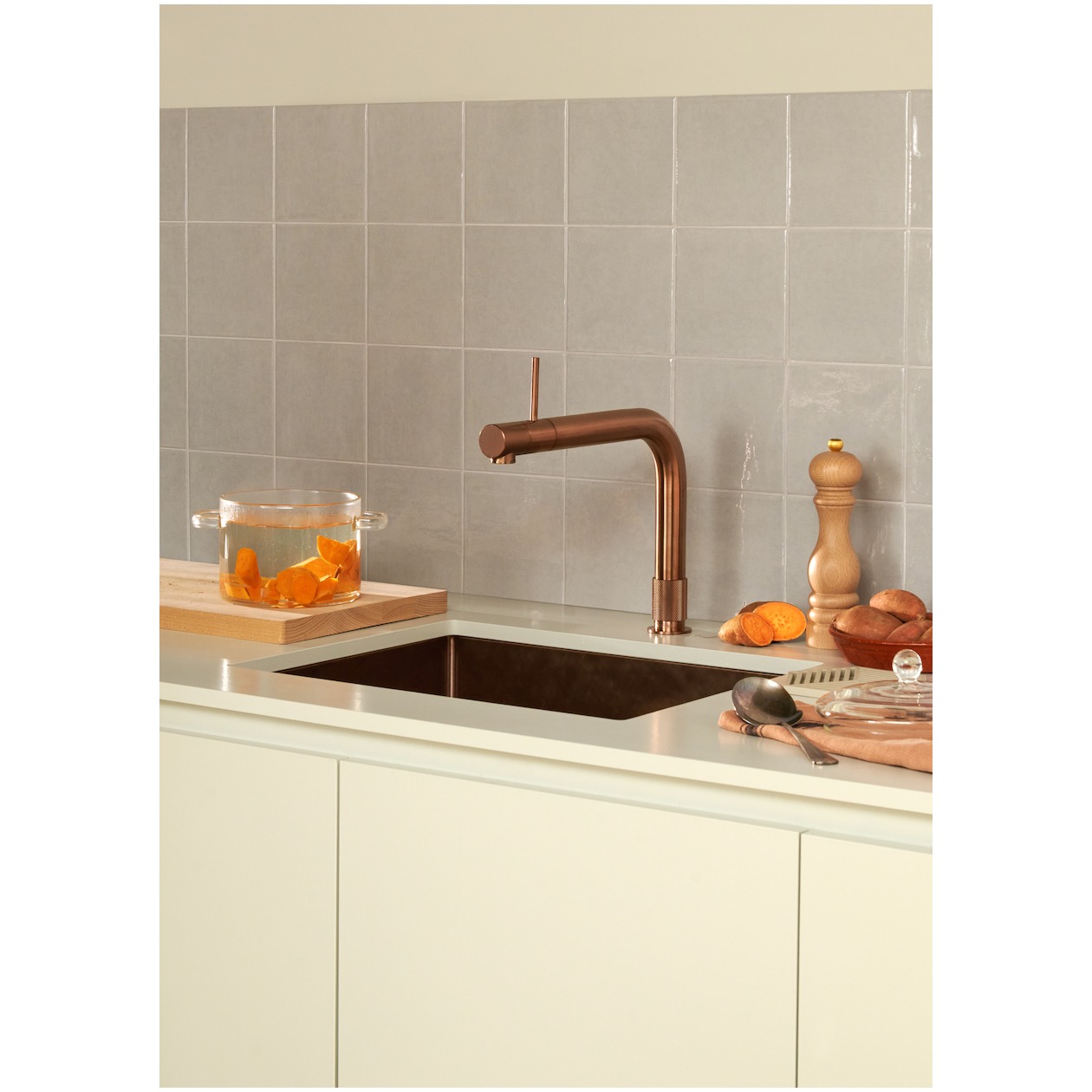 Quooker Front Rosé Koper Kraan afbeelding