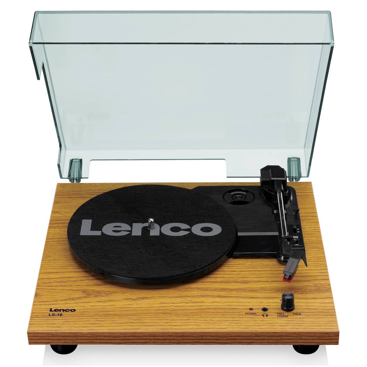 Lenco LS-10WD - Platenspeler met ingebouwde speakers - Hout