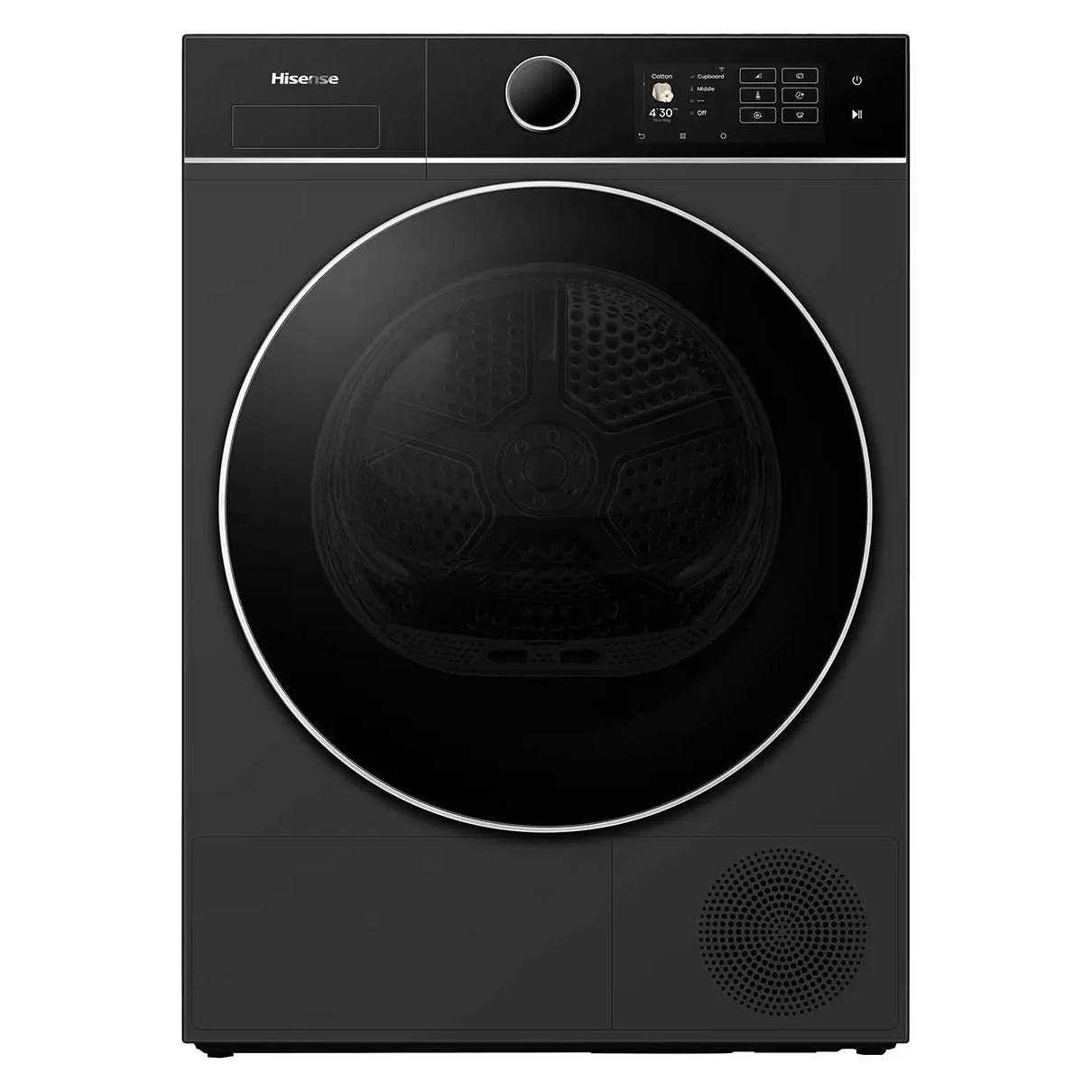 Hisense DH5I104BBAB Warmtepompdroger Zwart afbeelding