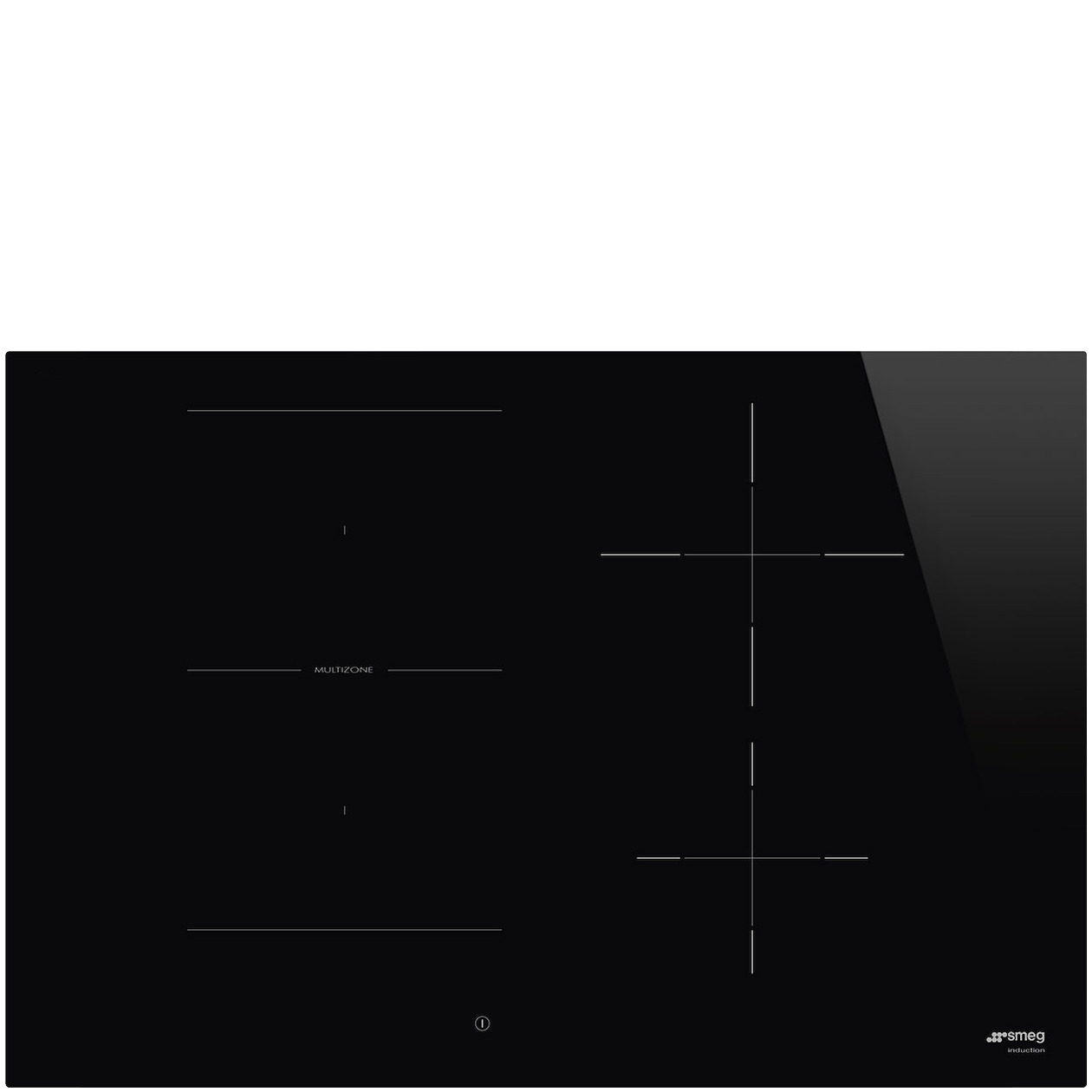 Smeg SI1M4744D Inductie kookplaat Zwart afbeelding