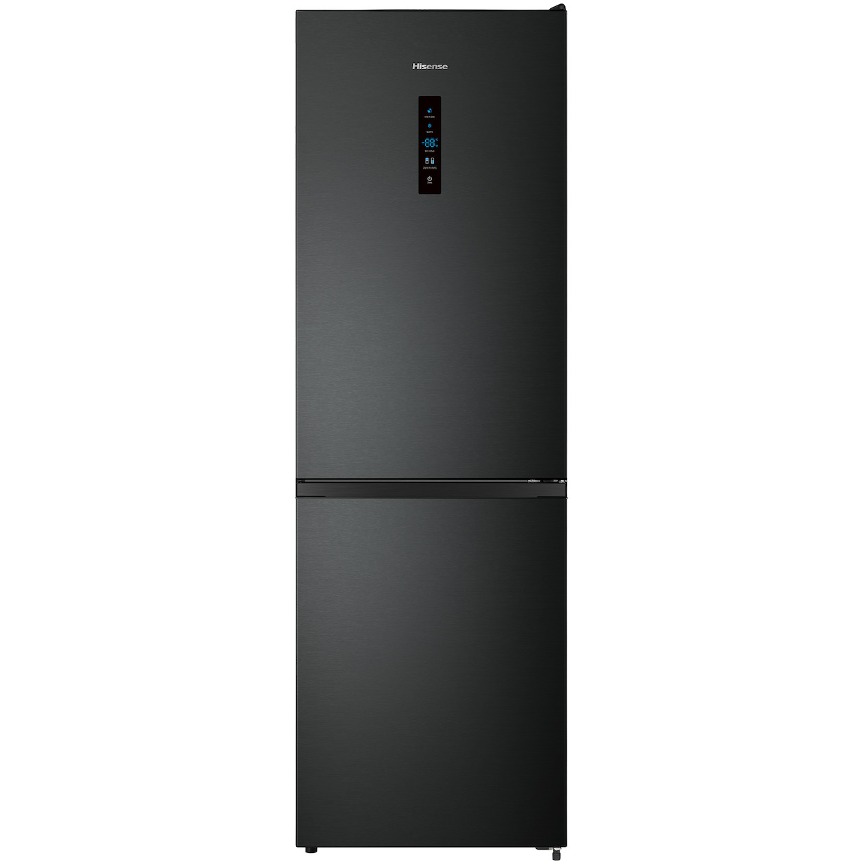 Hisense RB390N4BFC Koel-vriescombinatie Zwart