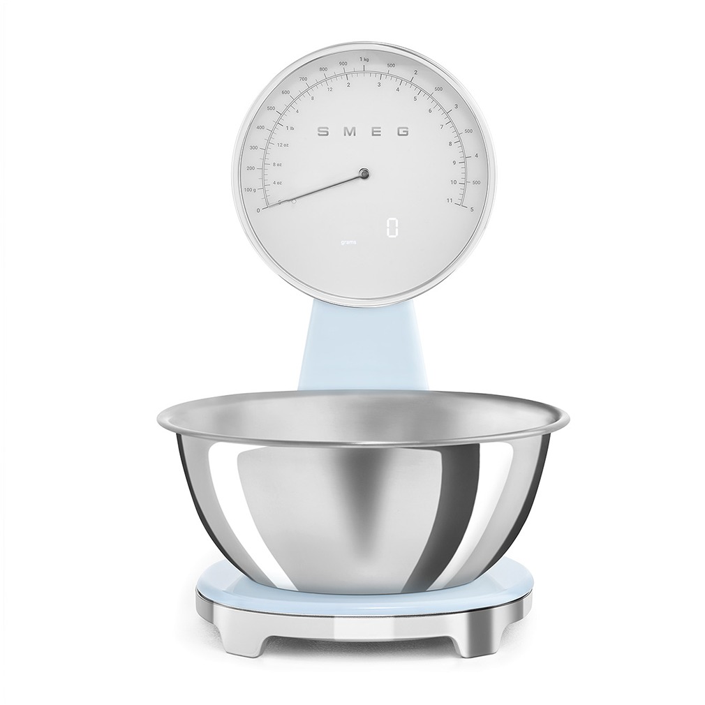 Smeg KSF01PBWW Keuken weegschaal Blauw afbeelding