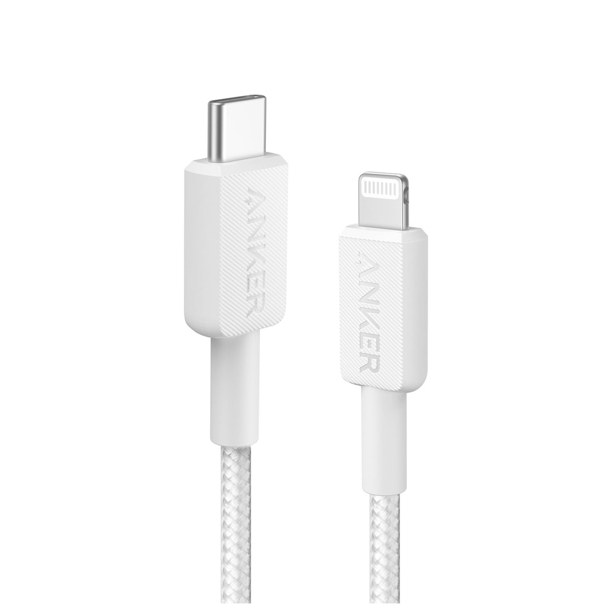 Anker 322 USB-C to Lightning Cable (6ft Braided) Oplader Wit