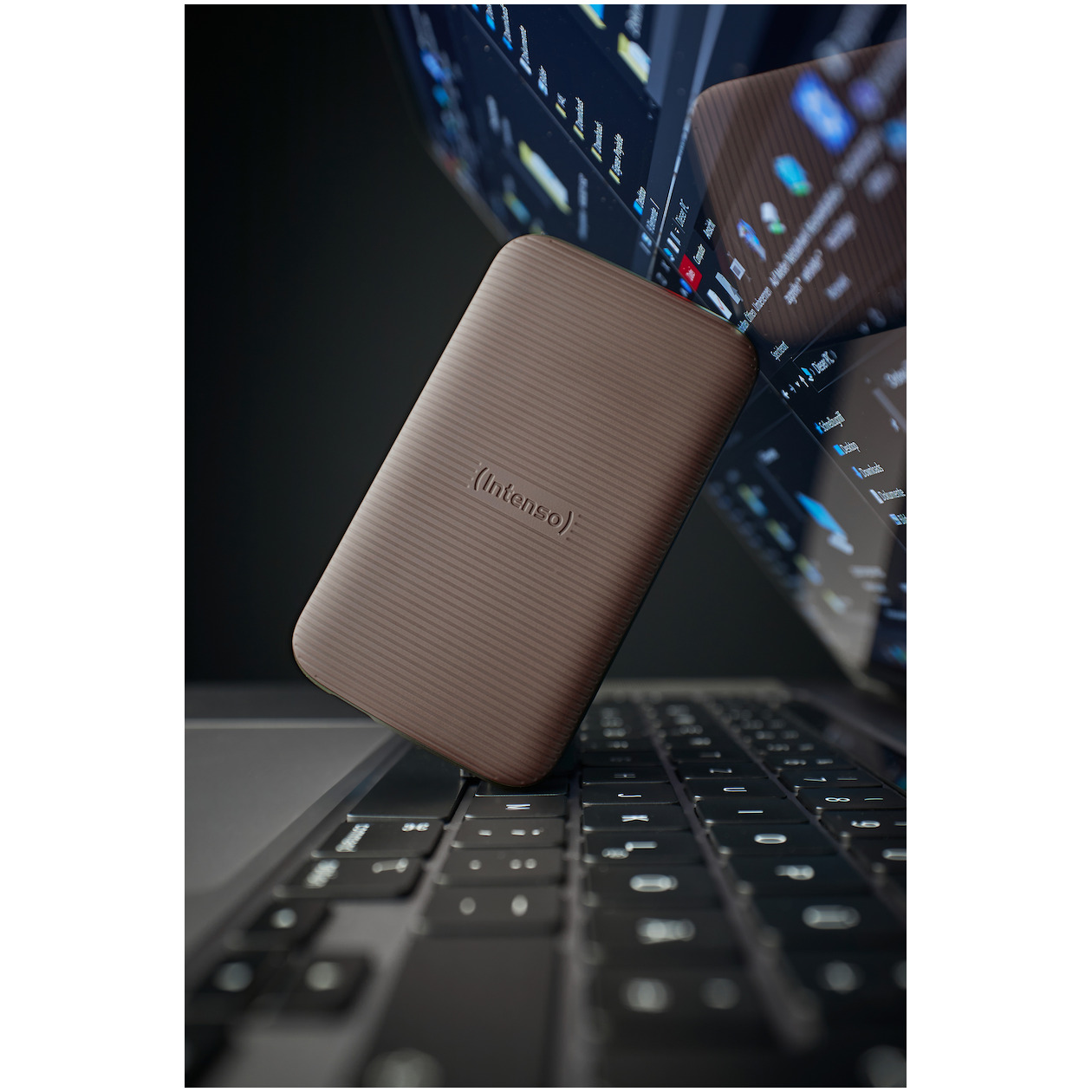 Intenso Externe SSD TX100 500 GB - USB 3.2, Tot 500 MB/s, Zwart